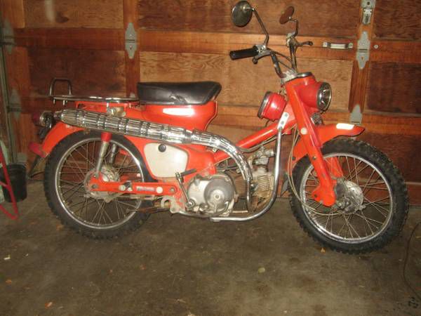 1967 Honda CT90 Motorcycle, Trail Bike