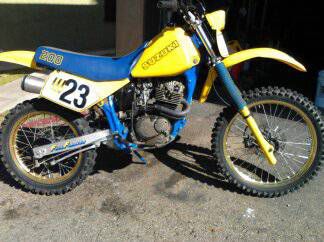 must sell DR200 suzuki 1986 dirtbike