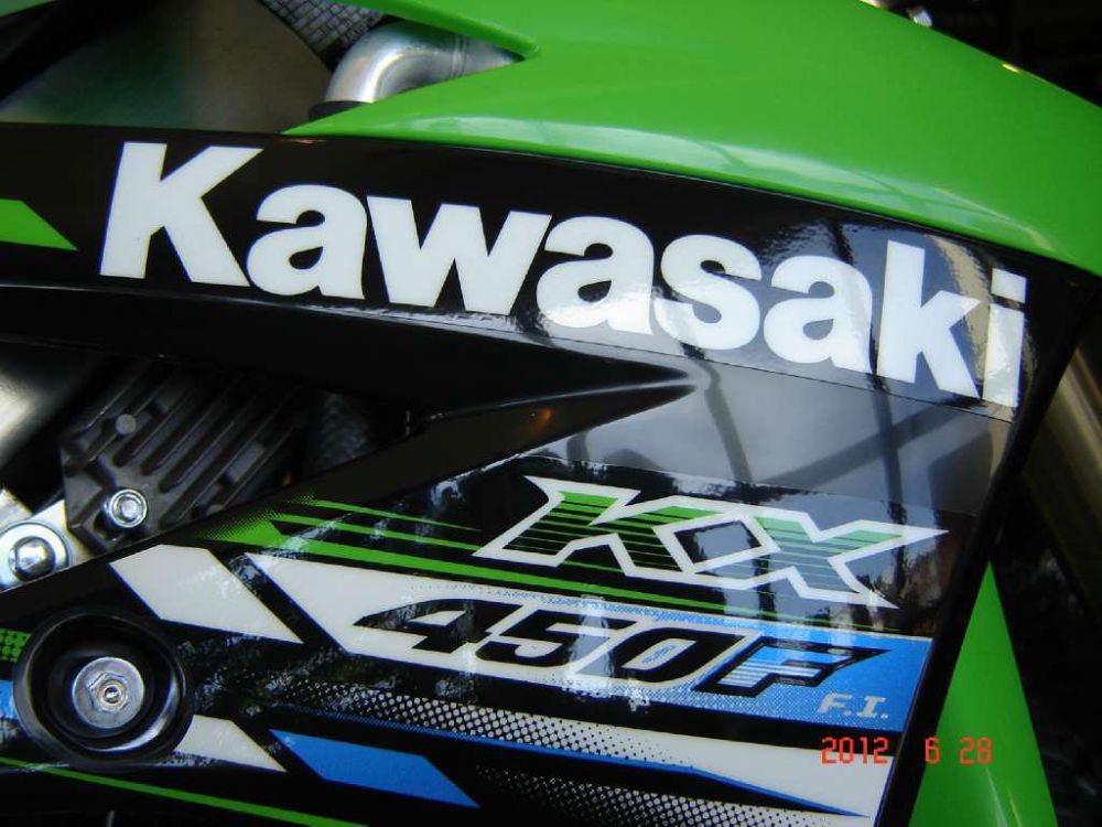 2013 kawasaki kx450f  mx 