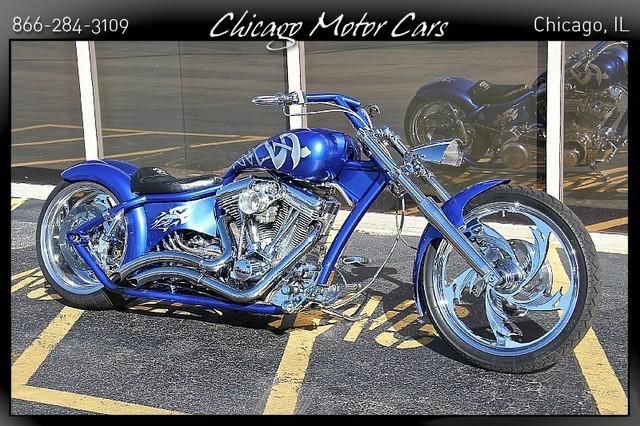 2004 Motor City With 110 Rev-Tech Engine & Martin Brothers Pipes GORGEOUS Blue!!