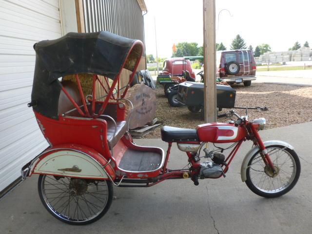 196x Ducati Falcon 50 Rickshaw Project Collector Antique Vintage