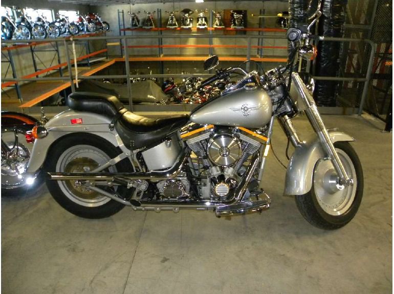 1990 Harley-Davidson FLSTF Fat Boy Softail Gray Ghost 