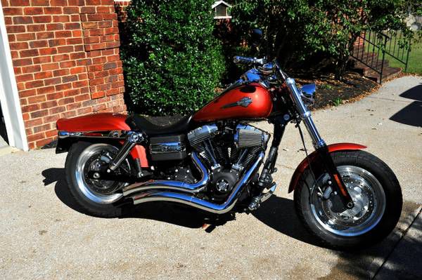 2011 Harley Davidson Fat Bob, 4500 miles