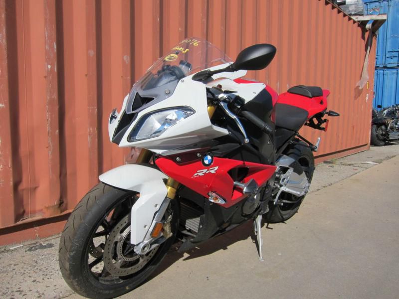 BMW 2013 S1000RR COLLISION SALVAGE! ONLY 26 MILES! RUNNING BIKE!