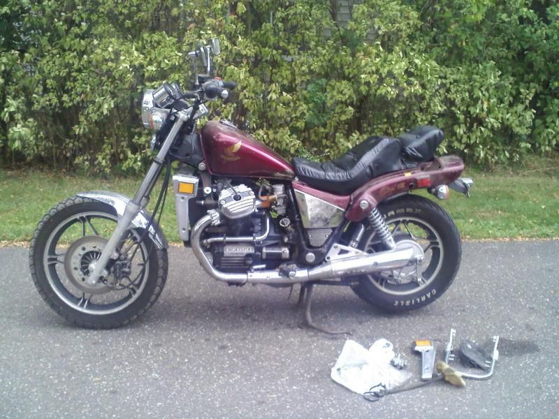 1983 Honda CX650 Project 25,813 Miles Been Sitting For 4 Years Have Title.