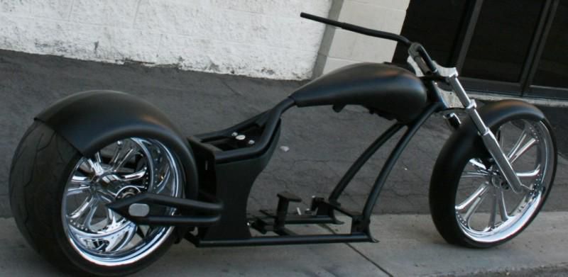 MMW AMERICAN SUPER SLED 360 REAR ,26 FRONT SOFTAIL ROLLING CHASSIS