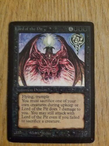 Mtg beta lord of the pit