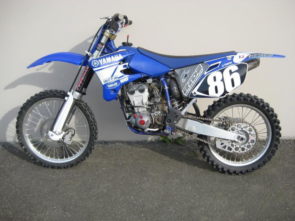 2003 yamaha yz250f  dirt bike 