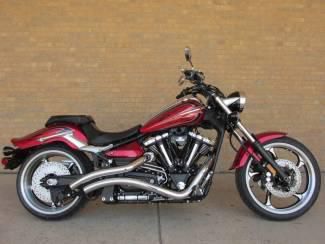 2010 Red Yamaha Raider with only 1789 miles, very clean cruiser