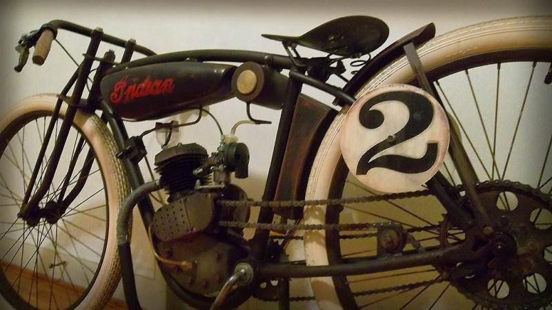 ANTIQUE STYLE BOARD TRACK RACER VINTAGE MOTORCYCLE