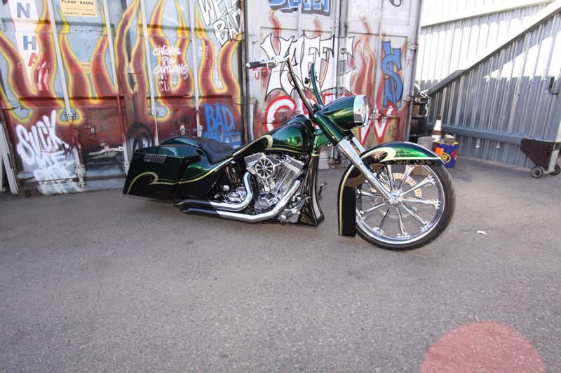 Harley Davidson Custom Bagger Softtail Paul Yaffe Show Bike