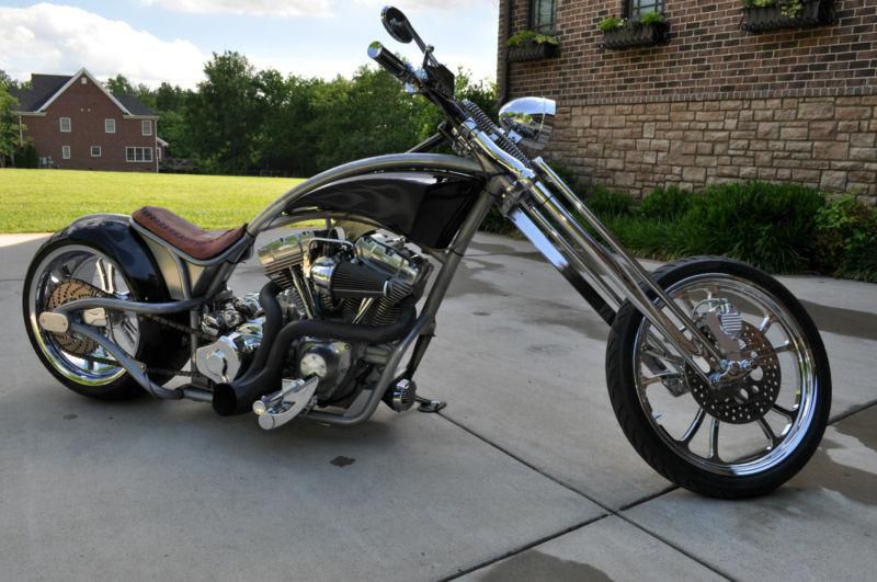 Custom Harley Davidson/Chopper Less than 2,000 miles