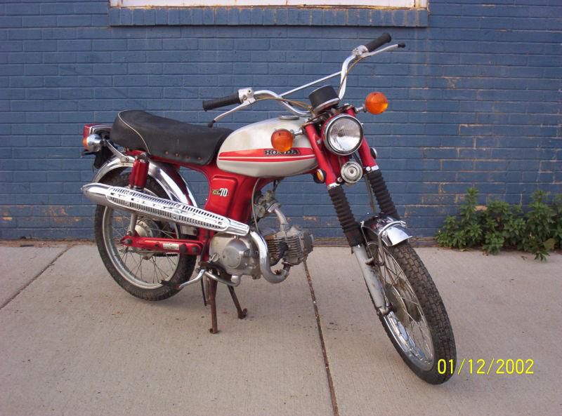 1971 Honda CL70 Scrambler Barn Fresh Find 71 3849 Miles