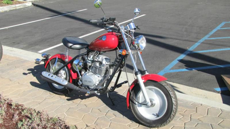 Mustang pony 2013 replica by csc motorcycles 150cc 5 speed street legal