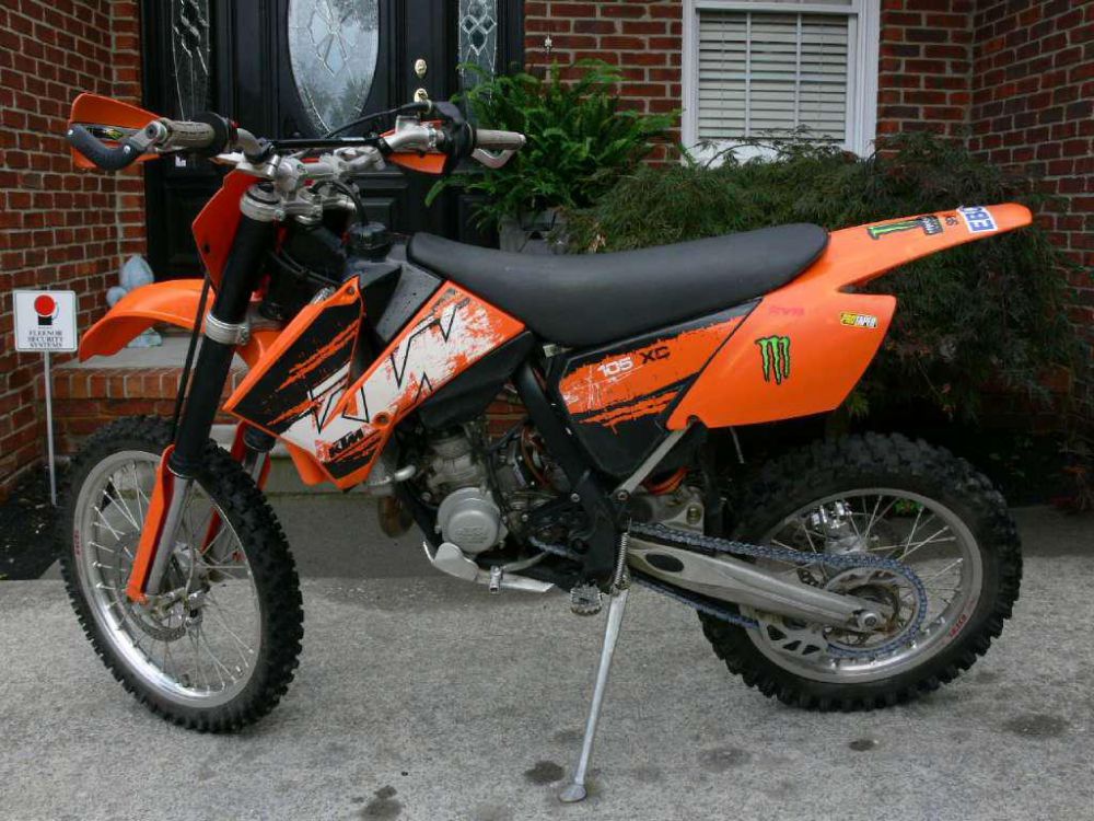 2008 KTM 105 XC Dirt Bike for sale on 2040motos