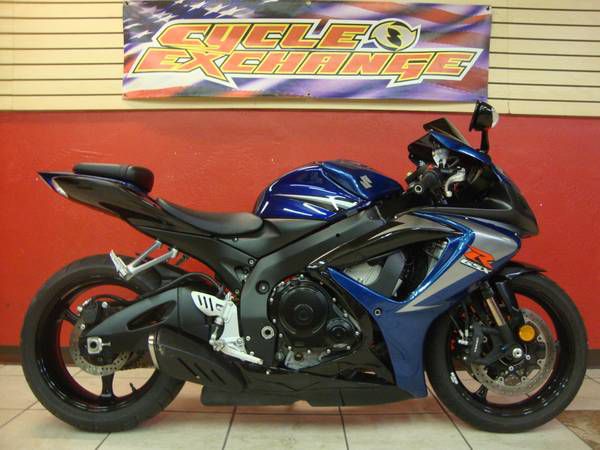 2007 Suzuki GSXR750 Low Miles Only 4241 Original Miles! Easy Approval!