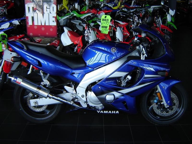 2007 Yamaha Yzf600r Sportbike 