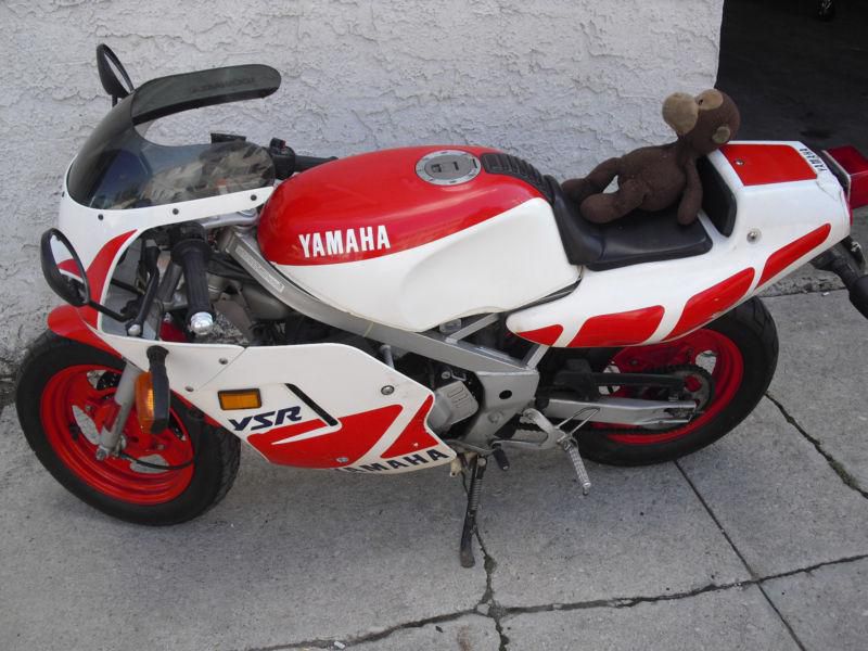 Yamaha ysr 50 motorcycle ysr50 pit bike street legal with TITLE