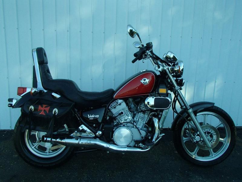 2006 KAWASAKI VULCAN VN750 IN RED AND BLACK UM10525 C.S.