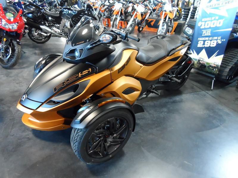 2013 can-am spyder rs-s se5  trike 