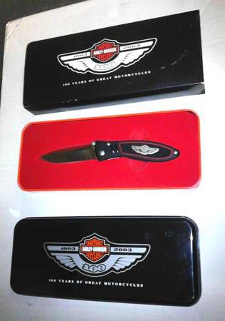 Rare Harley-Davidson 100th Anniversary Limited Edition Pocket Knife B