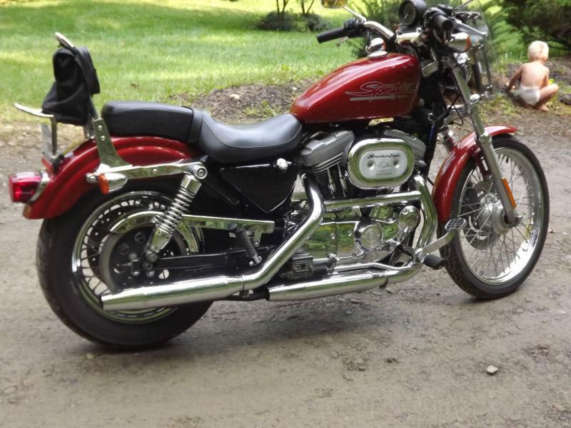 No Reserve 2002 Harley Davidson Sportster, 883 Screamin Eagle kit, 13,575 mi