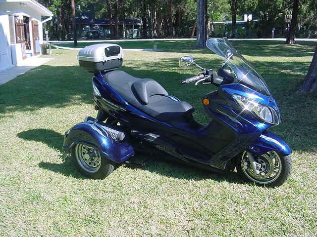 2007 suzuki burgman 400 scooter 