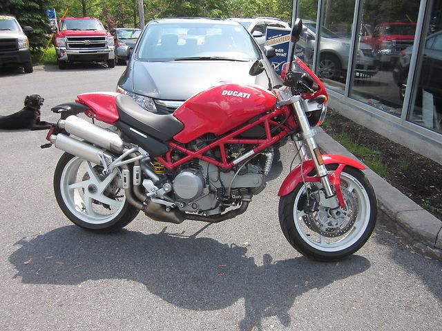 2005 ducati monster s2r red, nice bike, red, bone stock, rides / looks perfect!