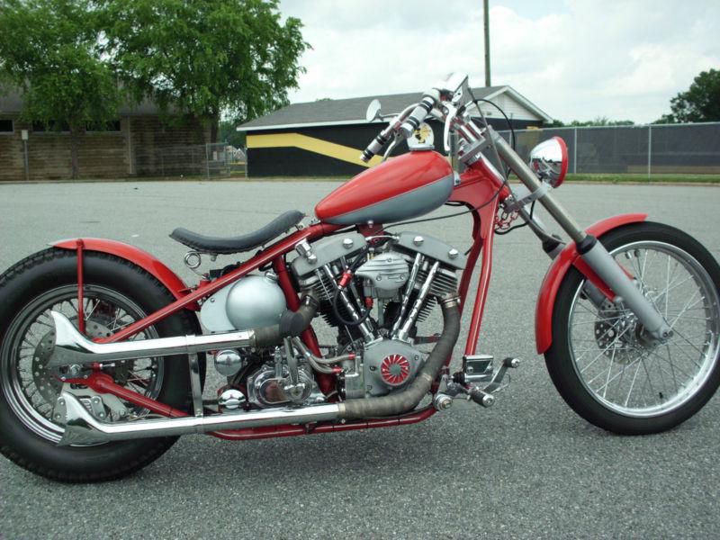 Harley custom chopper