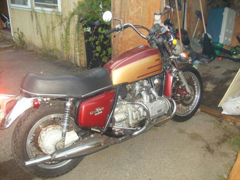 1977 honda gold wing gl1000 been restoring nice antique bike