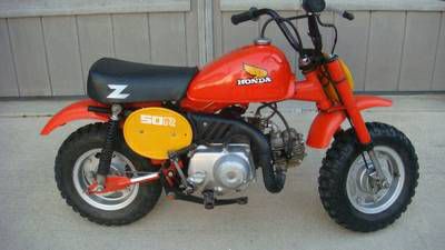 Old honda 50cc dirt bike #1