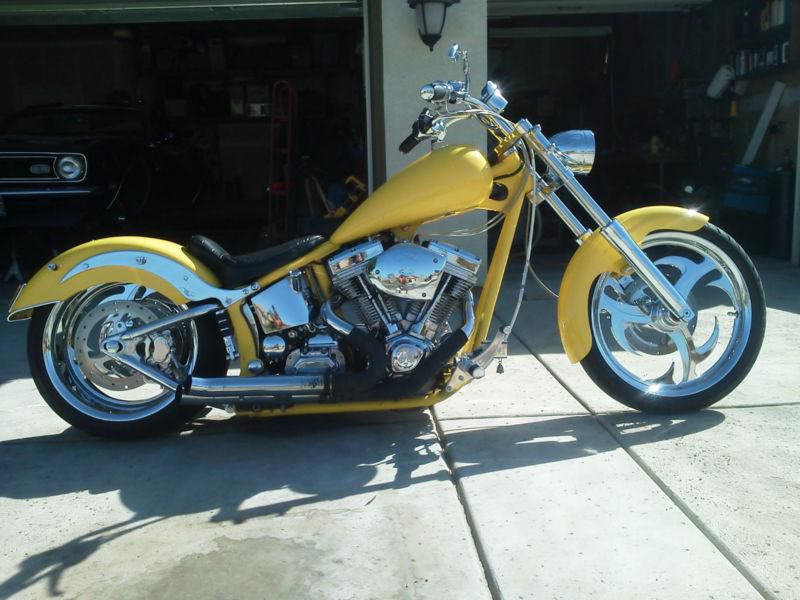 CUSTOM SOFTAIL MOTORCYCLE PRO ST or Trade for LS 2 / LS 3 W/ TRANS 700R or 4L60E