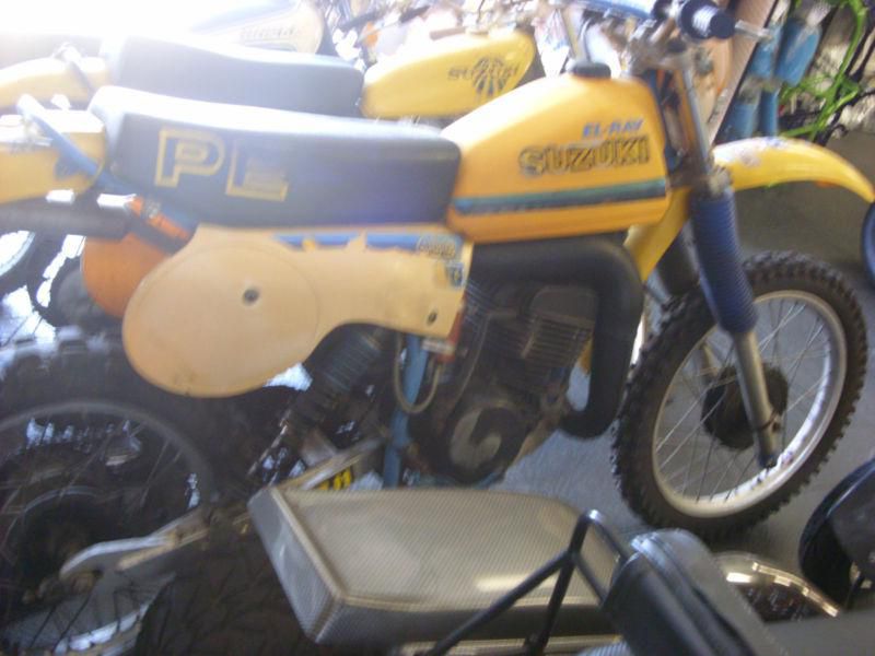 Suzuki pe400 pe 400 1980 dirt bike collectors hard to find dont miss out