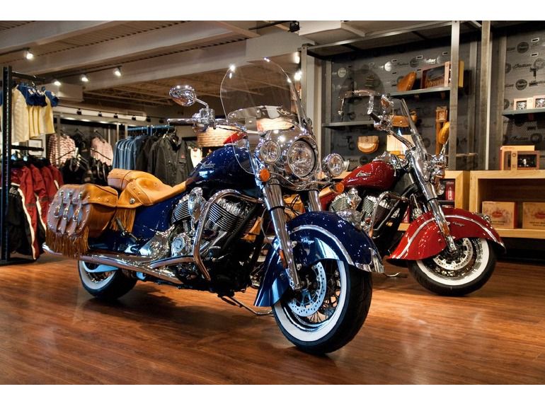 2014 indian chief vintage springfield blue 