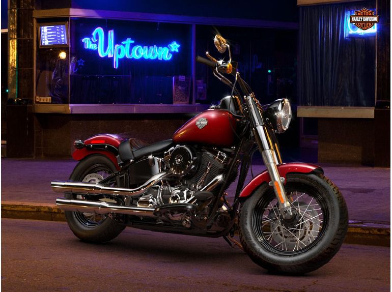 2013 Harley-Davidson FLS - Softail Slim - Ember Red Sunglo 