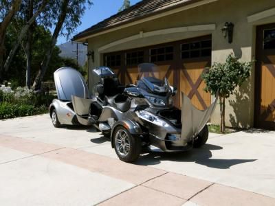 34568 USED 2012 Can-Am Spyder RT-S Motorcycle Trike
