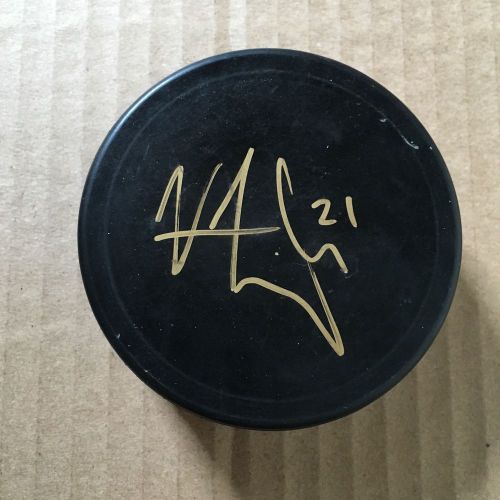 VINCENT TROCHECK SIGNED PUCK!! FLORIDA PANTHERS!!