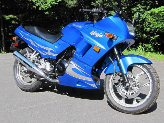 2007 Kawasaki EX250 Ninja250 Blue, New tires, ready to ride.