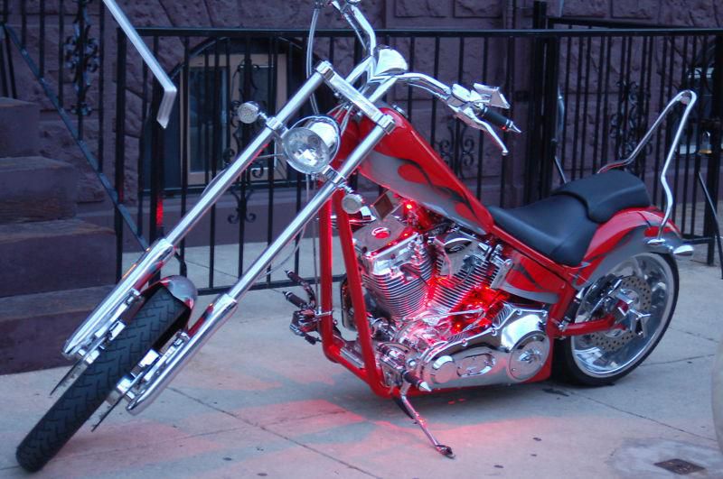 2005 AMERICAN IRONHORSE TEXAS CHOPPER IS ONE OF A KIND IN MORE WAYS THAN ONE!
