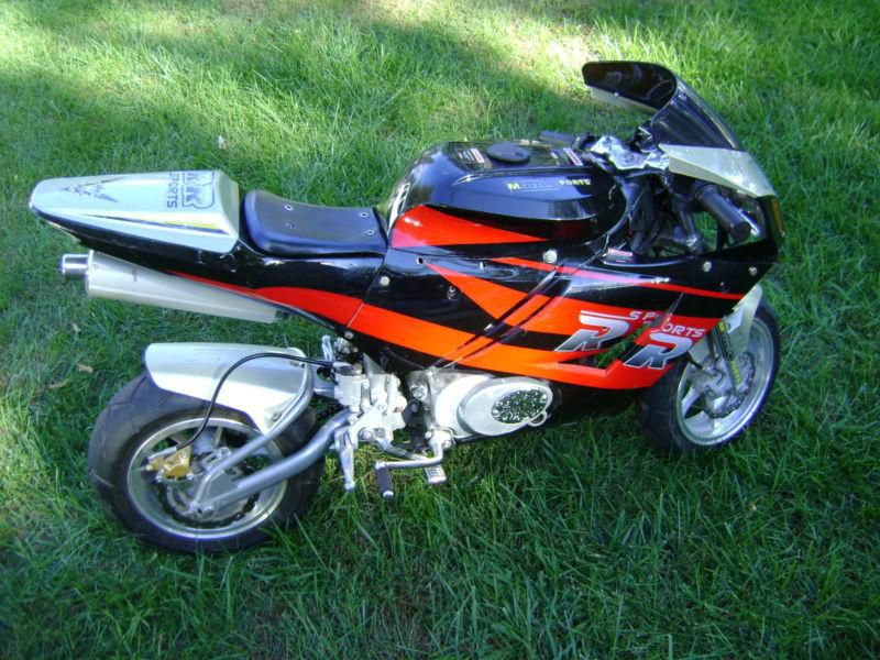 2007 GAS POWERED MOTORSPORT RR SPORTS POCKET MINI DIRT BIKE 110CC MOTORCYCLE WOW