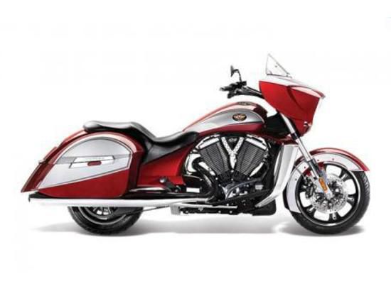 2012 Victory Cross Country - Sunset Red & Silver Graphics 
