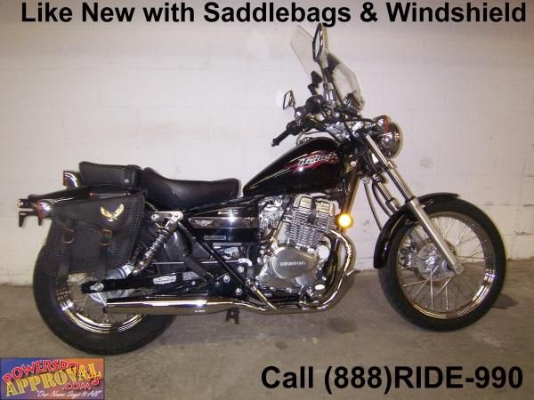 2006 Used Honda Rebel - With windshield and saddlebags for only $2,499.00!!