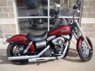 2010 Harley Davidson FXDB Super Low Miles Must See!! Red Hot Sunglo !!NO RESERVE