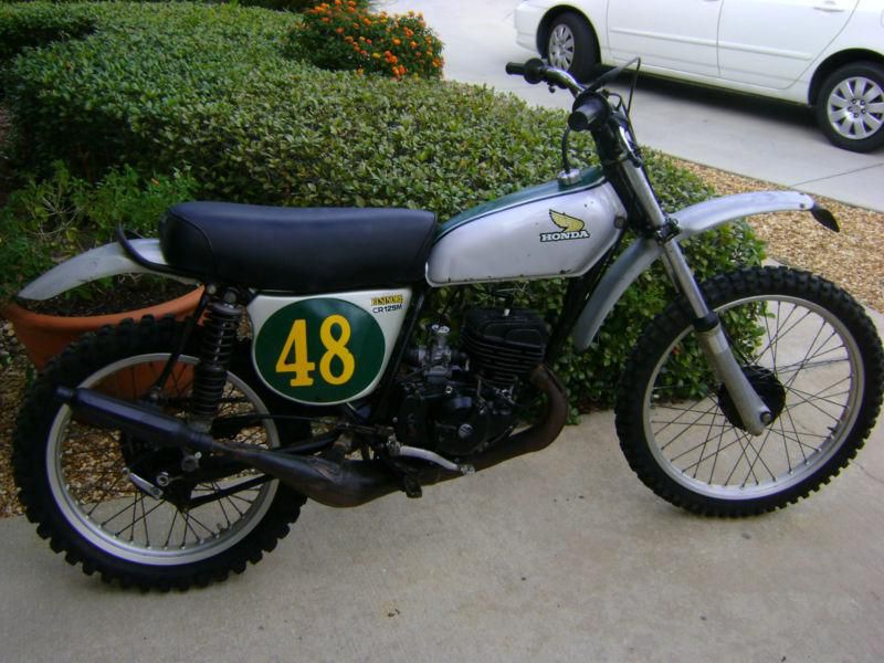 1974 CR 125 Elsinore - Parts bike - AHRMA _ Vintage Motocross