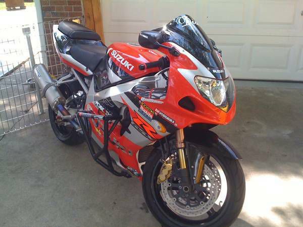 2002 suzuki gsxr 1000 02 gsxr1000 red/black/silver sportbike