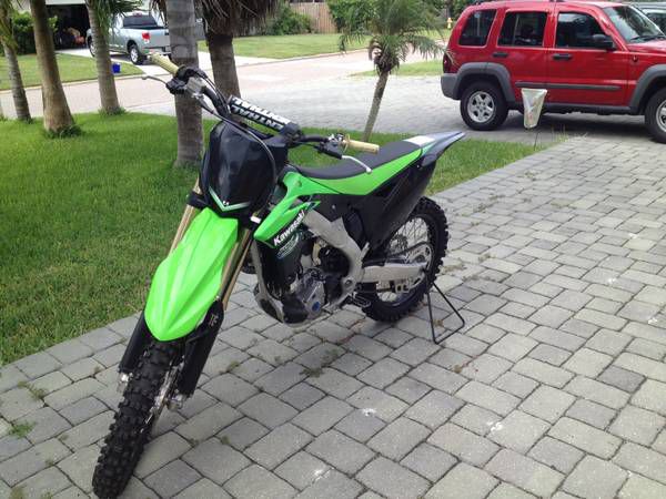2013 Kawasaki Kx250f Like New Stock Everything Dont Miss This One !!!!