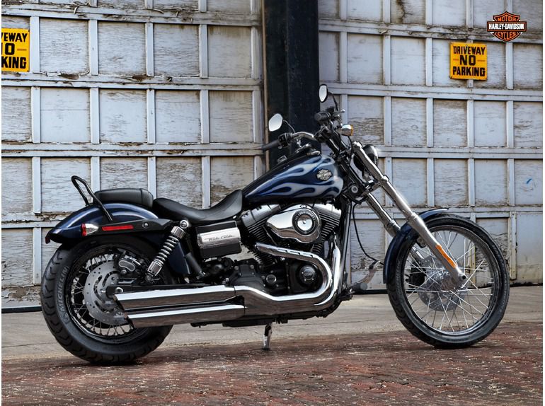 2013 Harley-Davidson FXDWG - Wide Glide - Midnight Pearl w/ F 