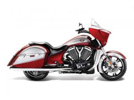 2012 Victory Cross Country - Sunset Red & Silver Graphics Touring 