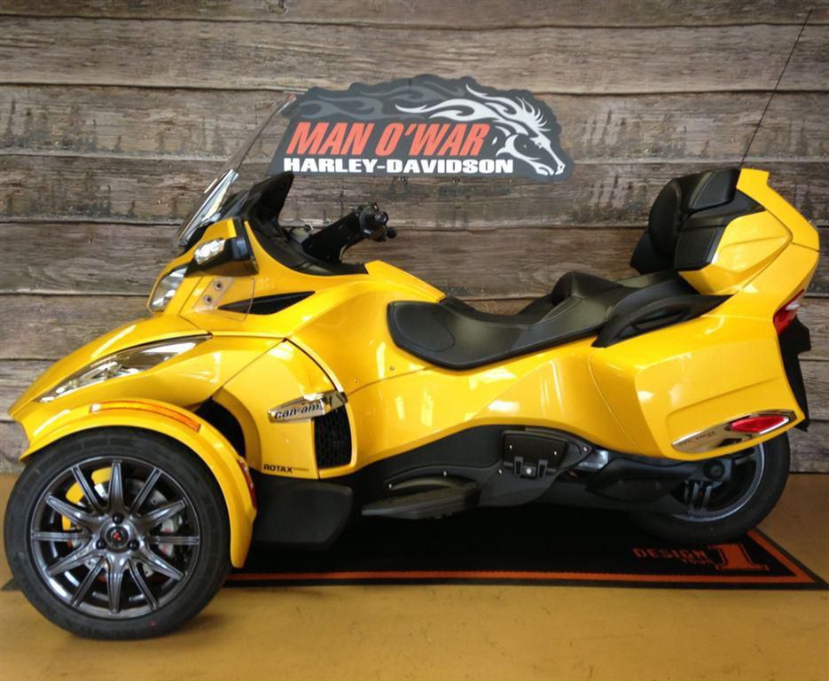 2013 can-am spyder rt-s se5  touring 