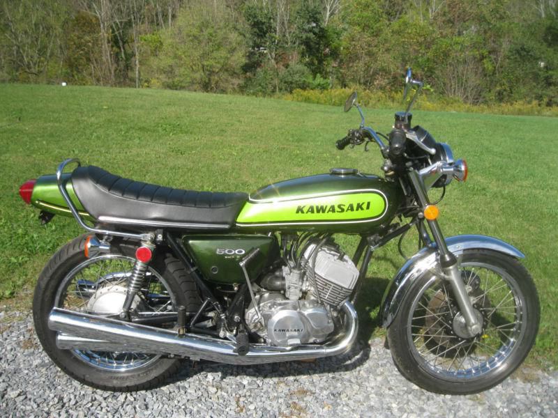 1973 Kawasaki H1 500 Triple ORIGINAL & NICE! H2 Z1